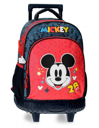 MOCHILA COMPACT 2R.MICKEY GET MOVING